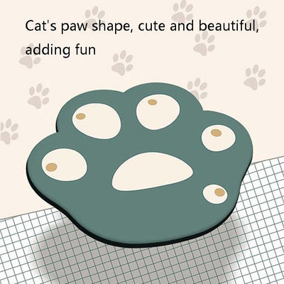 3 Piece Cute Cartoon Cat Claw Mouse Pad Set 280 X 250 X 3Mm - Creamy-White