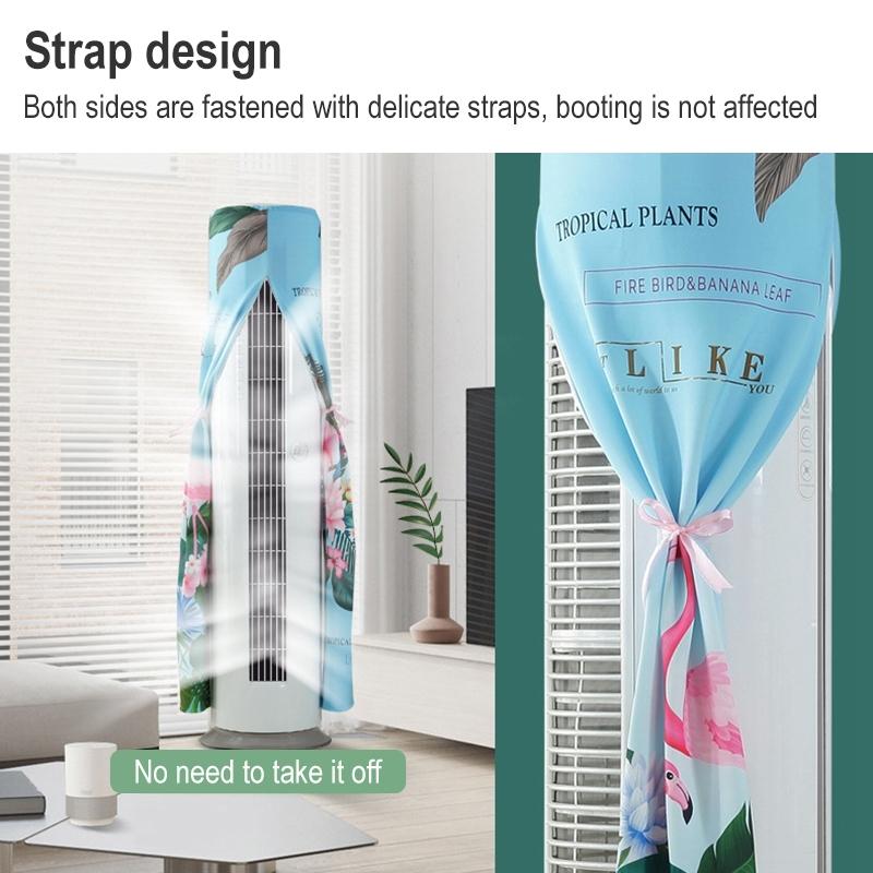 190 X 40 Cm Elastic Cloth Cabinet Air Conditioner Dust Cover - Meditation