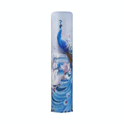 185 X 40 Cm Elastic Cloth Cabinet Air Conditioner Dust Cover - Blue Peacock