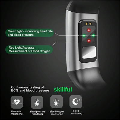 Waterproof Bluetooth Smartwatch With Tft Screen - Red