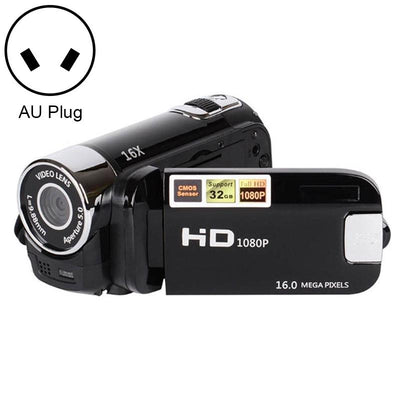 16Mp Hd Digital Camera With 16X Zoom For Home And Travel - Red