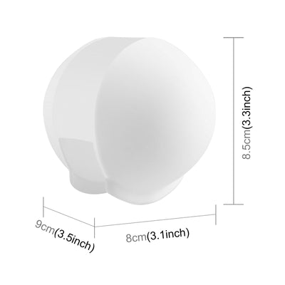 Silicone Dive Case Lens Guard For Insta360 X3 / X4 - Invisible And Protective - Red