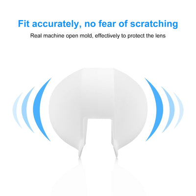 Silicone Dive Case Lens Guard For Insta360 X3 / X4 - Invisible And Protective - Red