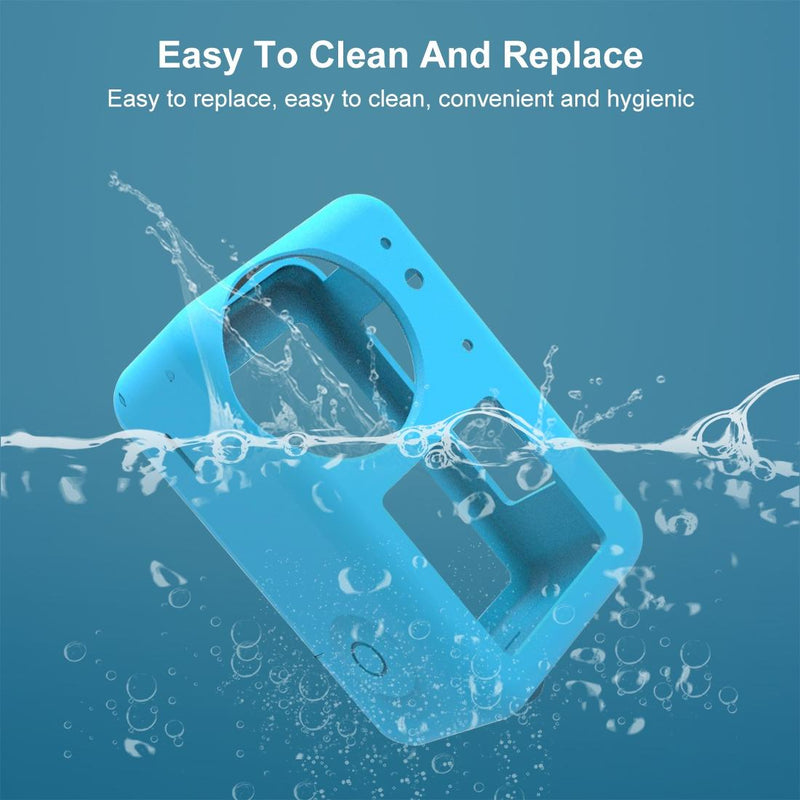 Protective Silicone Case with Lens Cap - Red