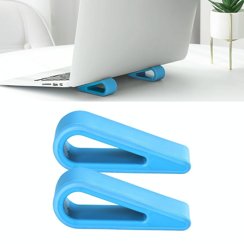 Adjustable Notebook Stand for Improved Cooling and Comfort - Red