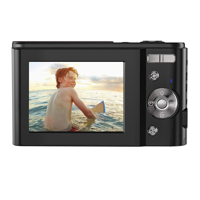 36Mp 2.7K Full Hd Digital Camera With 16X Zoom For Children - 2.4 Inch Screen - Silver