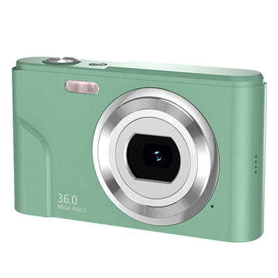 36Mp 2.7K Full Hd Digital Camera With 16X Zoom For Children - 2.4 Inch Screen - Silver