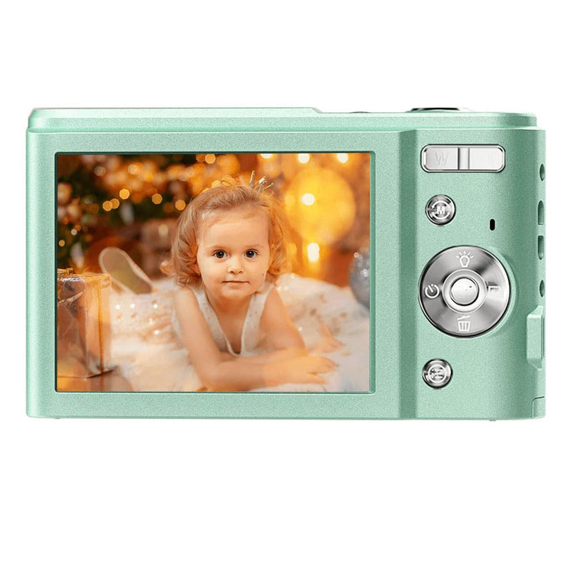 36Mp 2.7K Full Hd Digital Camera With 16X Zoom For Children - 2.4 Inch Screen - Silver