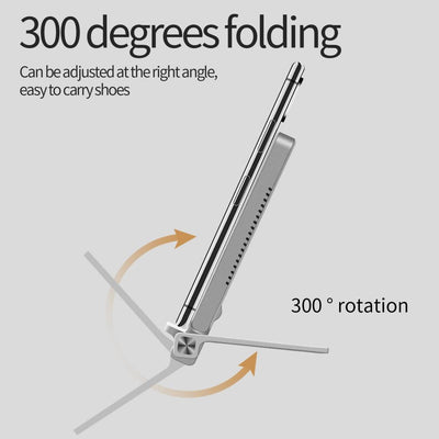 5W Fast Charging Qi Wireless Charger Pad - Silver