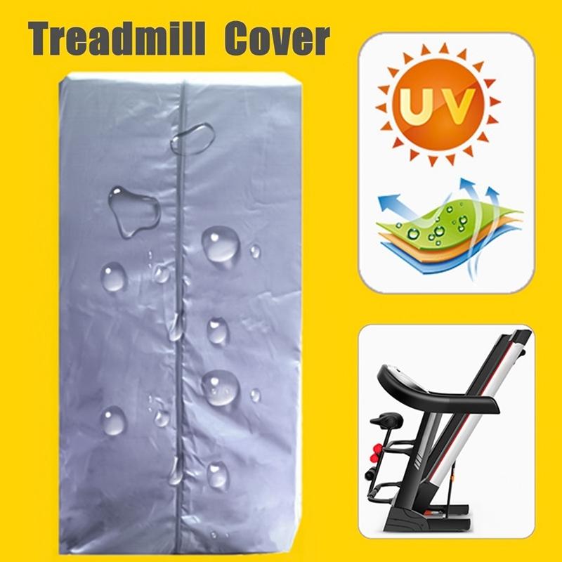 Folding Treadmill Dust Cover - Fitness Equipment - Silver