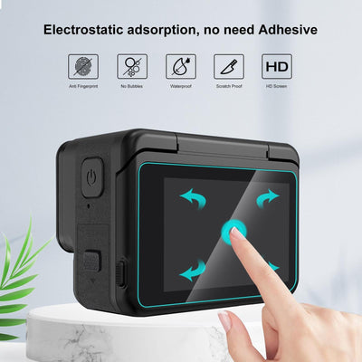 Tempered Glass Film for Rear and Front Screen - 3 in 1