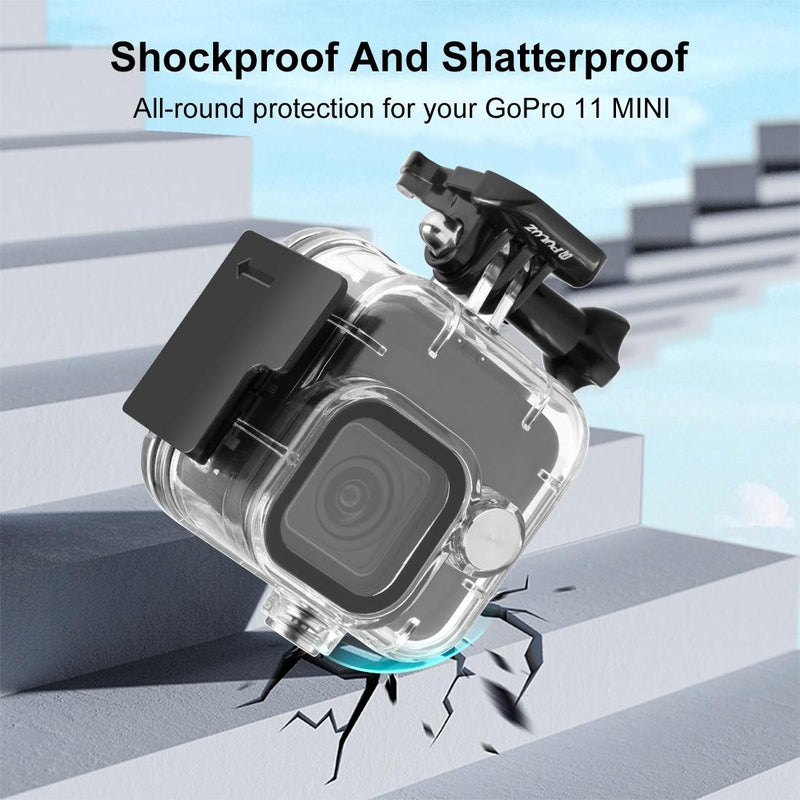 Waterproof Housing Case with Mount and Screw - 40m