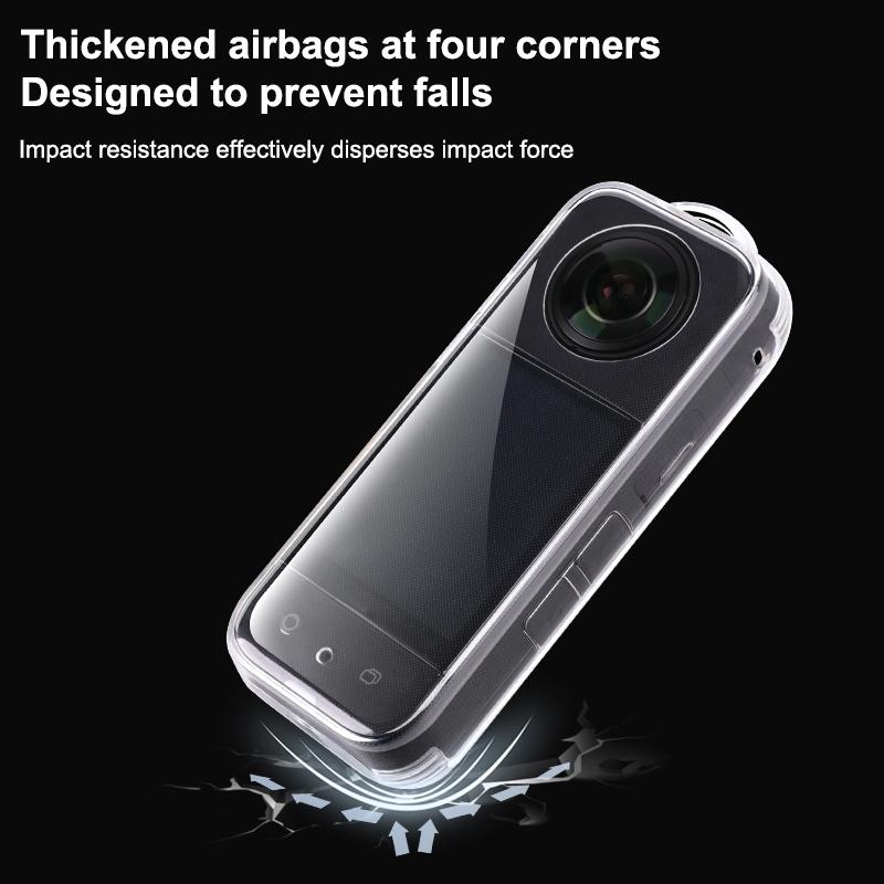 Clear Tpu Protective Case for Insta360 X3