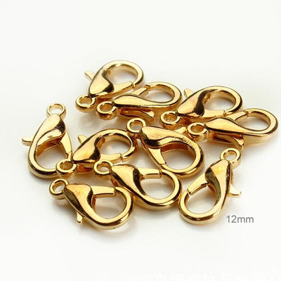 12Mm High Quality Alloy Lobster Claw For Diy Jewelry - Bronze