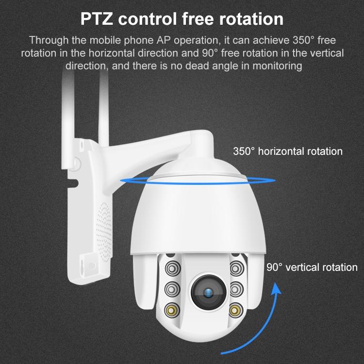 360 Degree Panoramic Hd Wifi Camera With Motion Detection & Two-Way Voice