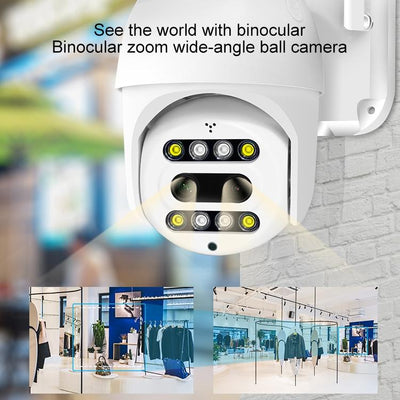 1080P Wireless Ip Camera With Motion Detection & Night Vision - Tf Card Support