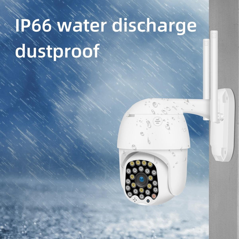 1080P Wifi Ip Camera With Night Vision Motion Detection Two-Way Audio & Tf Card Support
