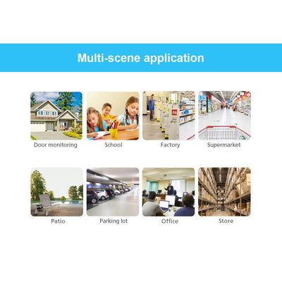 1296P Hd Ip Camera With 3.0Mp Two-Way Audio Motion & Humanoid Detection Full-Colour Night Vision Tf Card Support