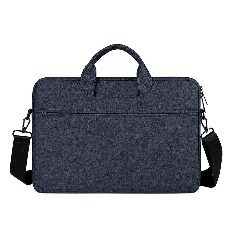 13.3 Inch Hidden Portable Strap One-shoulder Handbag - Waterproof Oxford Cloth - Navy Blue
