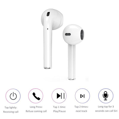 Wireless Tws Sport Bluetooth Headset with Charging Box - I9 Touch