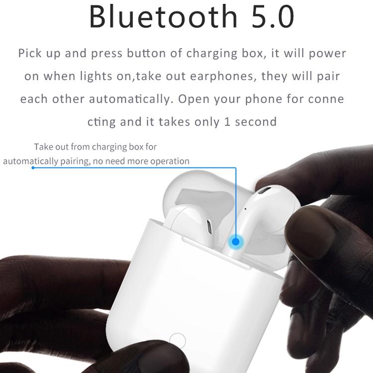 Wireless Tws Sport Bluetooth Headset with Charging Box - I9 Touch