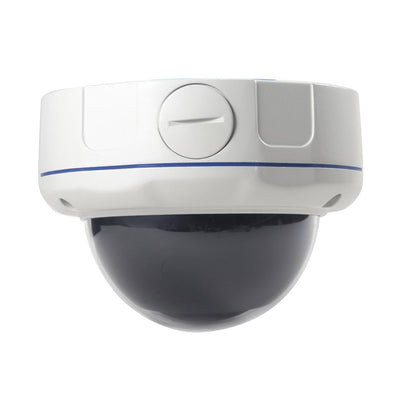 5Mp Ip Dome Camera With Auto Focus And 4X Zoom - White