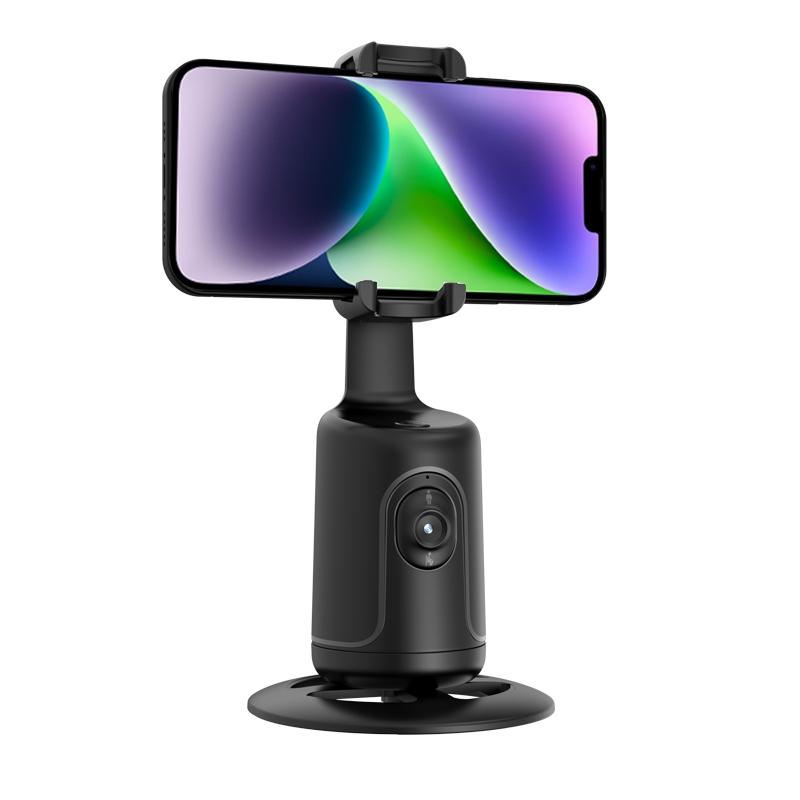 360 Rotation Follow-up Gimbal Stabilizer with 1 / 4-inch Interface - Black - White