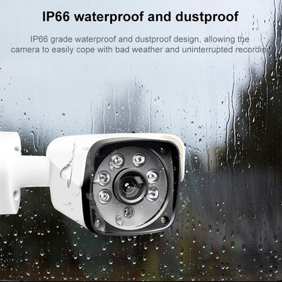 1080P Ip Camera With Poe & Night Vision - Waterproof & Remote View