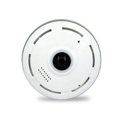 360 Degree Hd Panoramic Camera With Mobile Control And Tf Card Slot - White