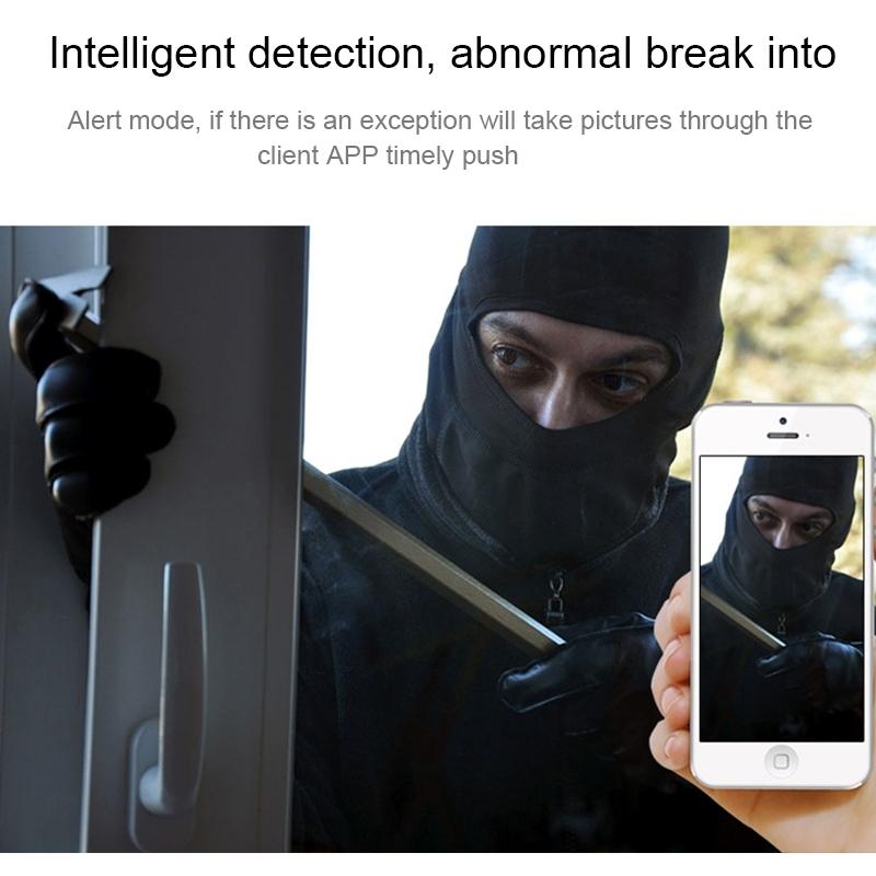 360 Degree Hd Panoramic Camera With Mobile Control And Tf Card Slot - White