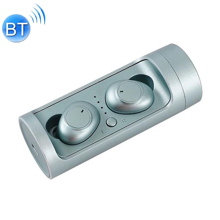 Wireless Touch Bluetooth Headset with Magnetic Charging - Automatic Pairing - White