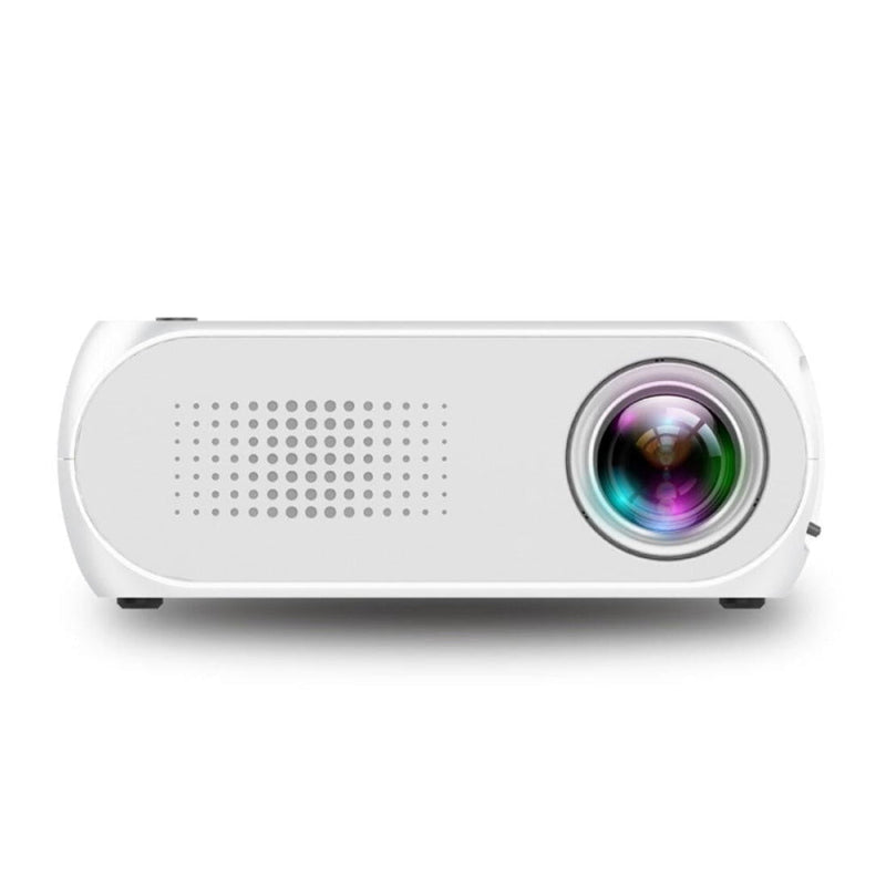 Mini Led Projector Home Theater Supports Hdmi & Av & Sd & Usb - White