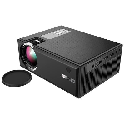 1800 Lumens Hd Wifi Smart Projector - Hdmi / Usb / Vga / Av - White
