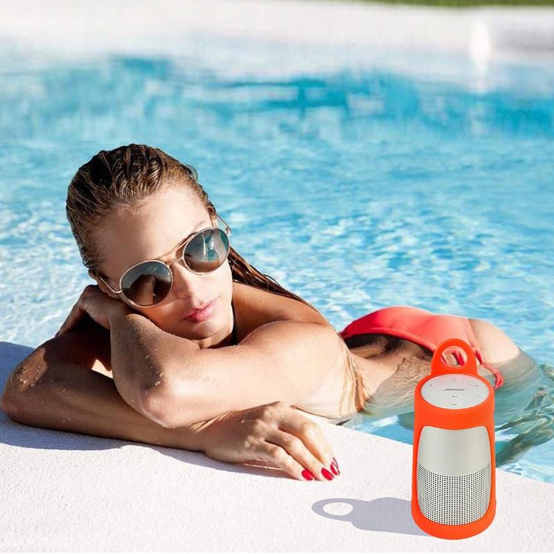 Protective Case for Bose Soundlink Revolve+ Speaker - Portable and Bluetooth - White