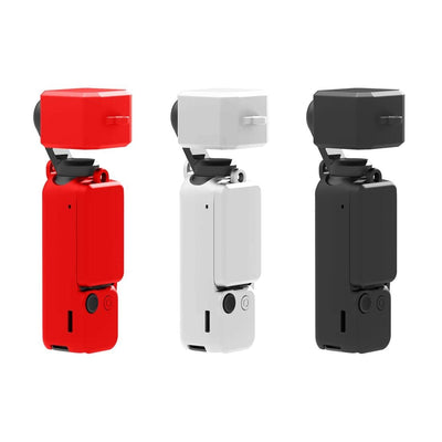 3 In 1 Silicone Case Set For Dji Pocket 3 - White