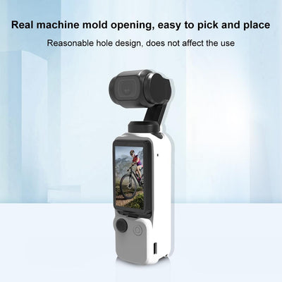 3 In 1 Silicone Case Set For Dji Pocket 3 - White