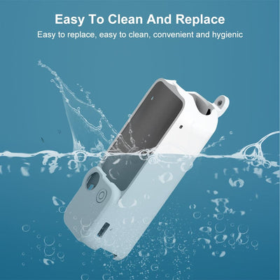 3 In 1 Silicone Case Set For Dji Pocket 3 - White