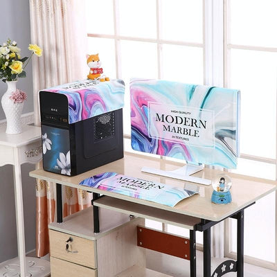 32 Inch Dust-proof Cover for Desktop Computer Lcd Monitor - Good Night