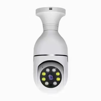 2.4G Two-Way Voice Intercom Bulb Camera - 1080P 2Mp White