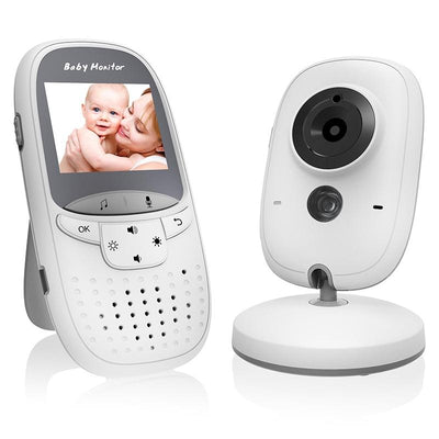 2.4 Wireless Baby Monitor With Lcd Night Vision & Two-Way Talk - White