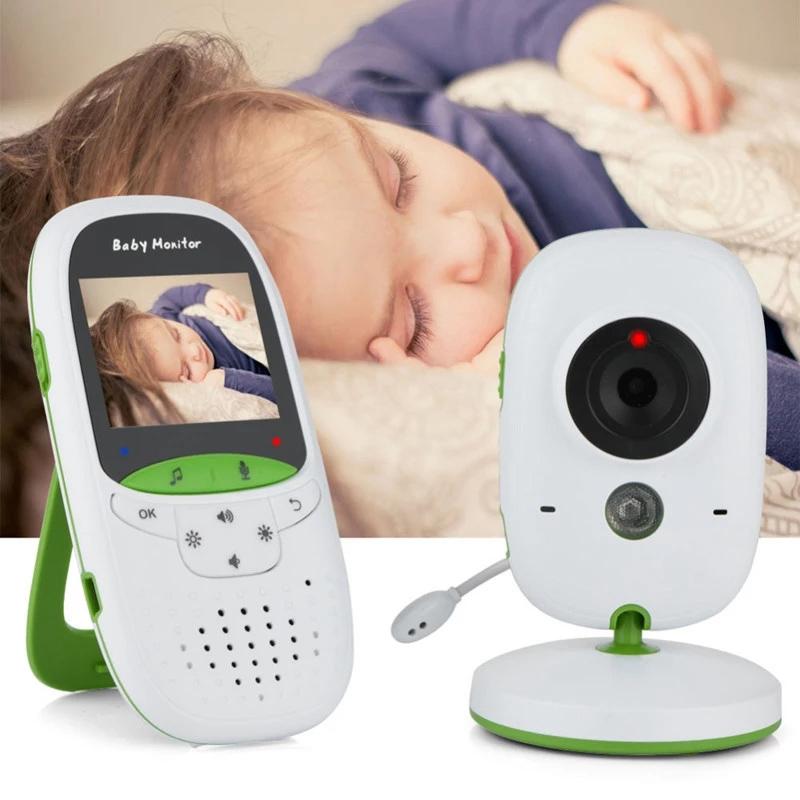 2.4 Wireless Baby Monitor With Lcd Night Vision & Two-Way Talk - White