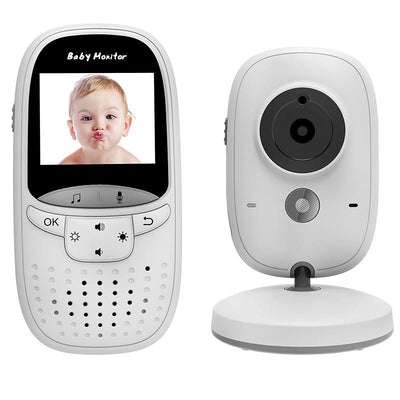 2.4 Wireless Baby Monitor With Lcd Night Vision & Two-Way Talk - White