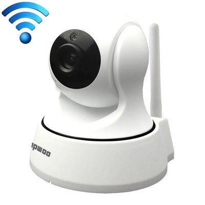 720P Smart Wifi Monitor Camera With 100W Wide Angle Lens Night Vision & Tf Card Expansion