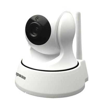 720P Smart Wifi Monitor Camera With 100W Wide Angle Lens Night Vision & Tf Card Expansion