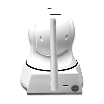 720P Smart Wifi Monitor Camera With 100W Wide Angle Lens Night Vision & Tf Card Expansion