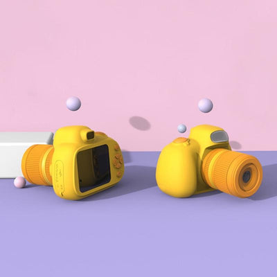 32mp Children's Digital Sports Camera with 2.4 Screen - Mini Size - Yellow