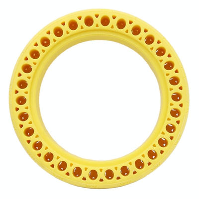 8.5 Electric Scooter Tire for Xiaomi Mijia M365 - Shock-absorbing Honeycomb Design - Yellow