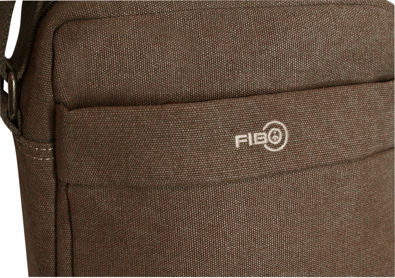 FIB Explorer Canvas Cross Body Travel Bag - Khaki
