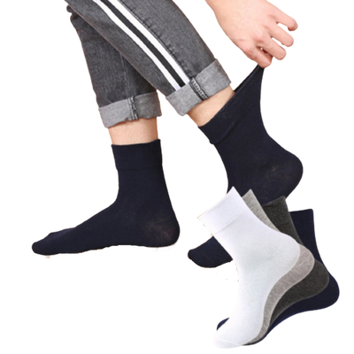 10x Pairs COTTON Rich LOOSE TOP SOCKS Medical Circulation Diabetic Comfort BULK -  -