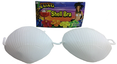 SHELL BRA Costume Party Hawaiian Hula Beach Dress Top Tropical Mermaid